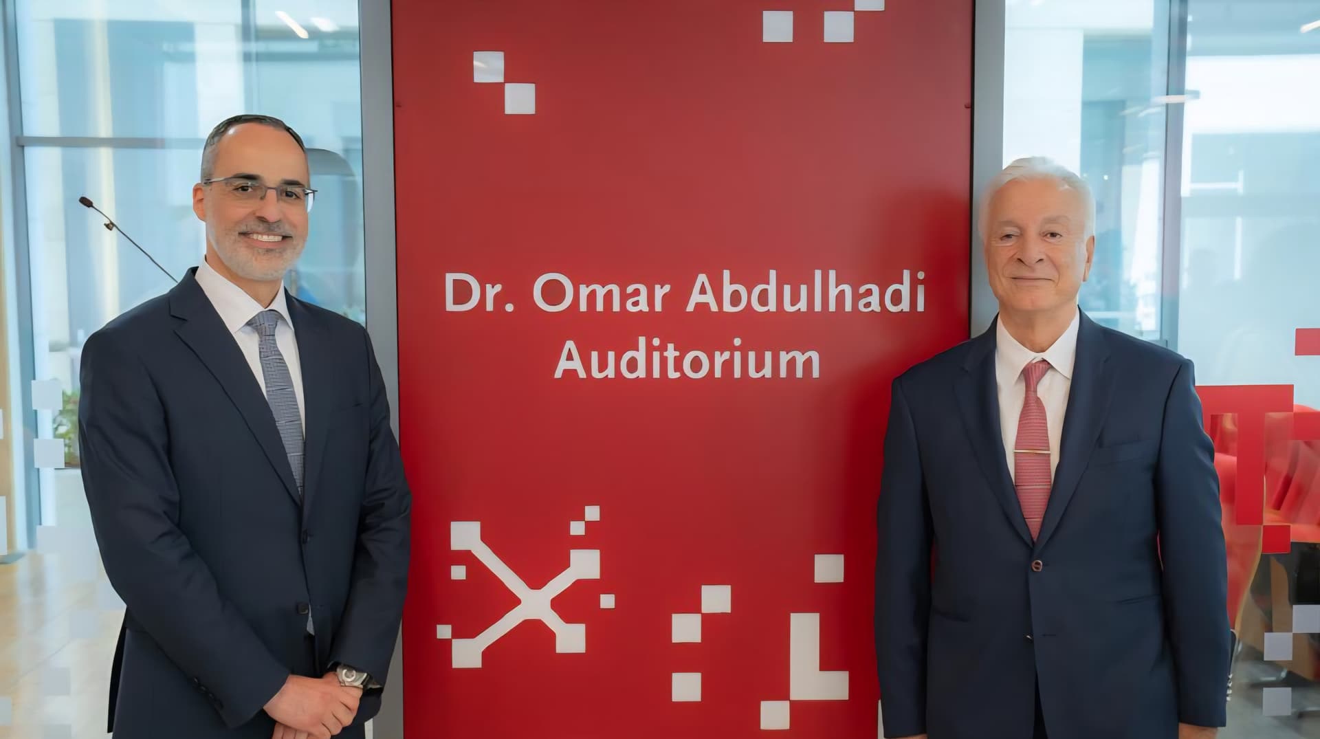 Al Hussein Technical University Names Its Main Auditorium After Dr. Omar Abdulhadi in Recognition of the University’s First Endowment Contribution