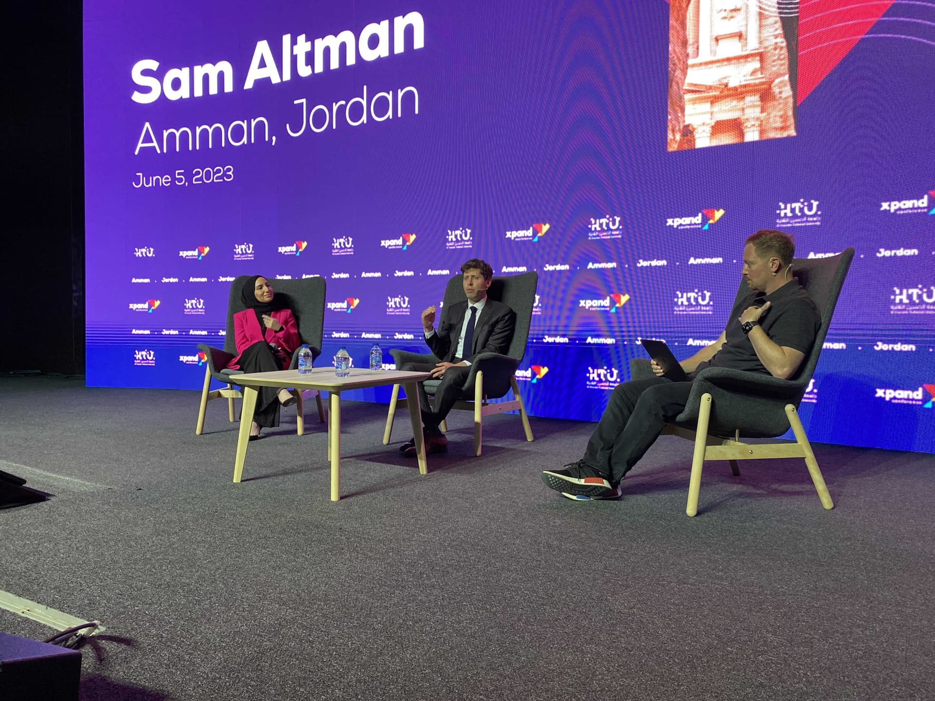 Al Hussein Technical University Hosts OpenAI CEO Sam Altman, creator of ChatGPT